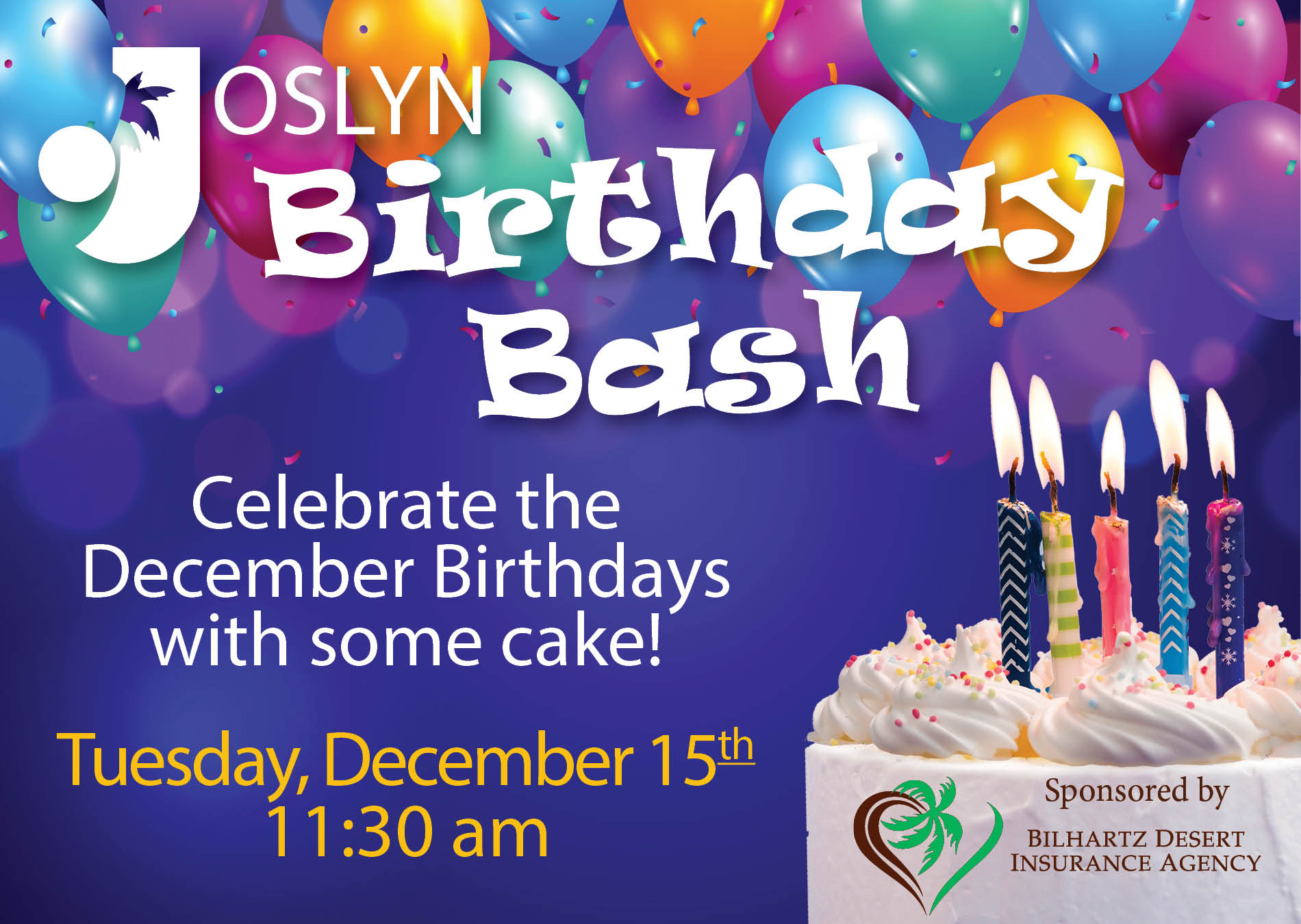 December Birthday Bash